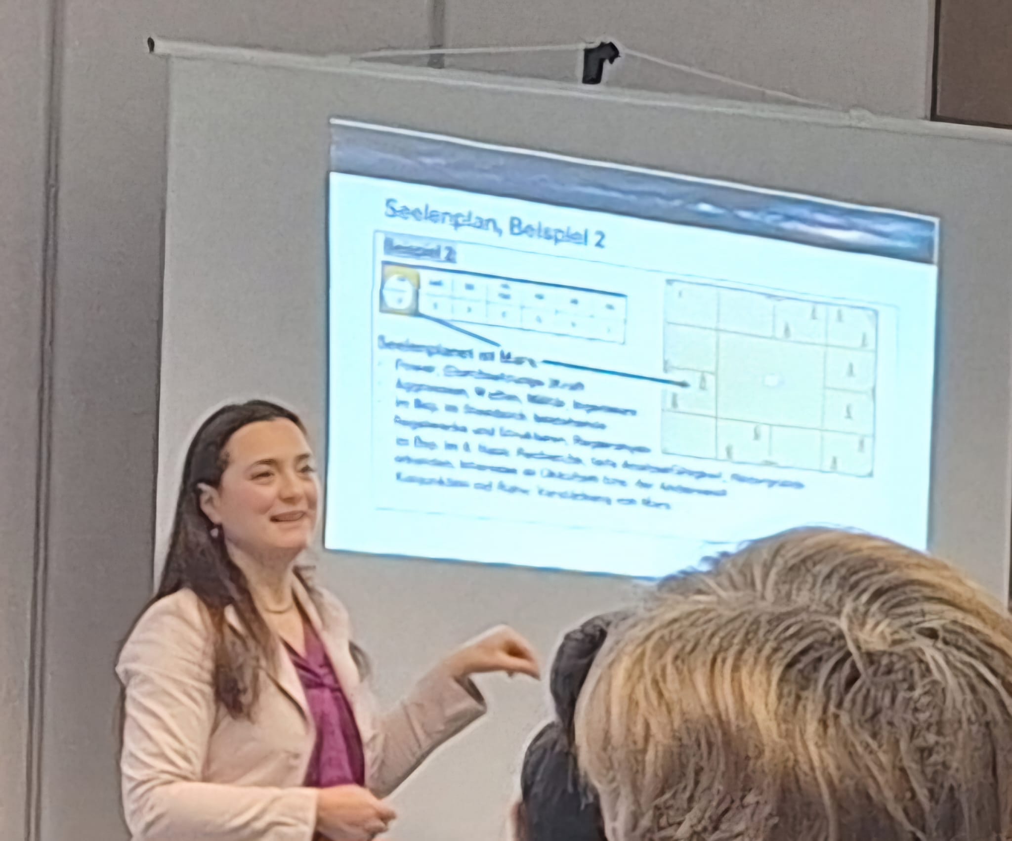 20250209 Foto Linda Vortrag auf Messe Mannheim